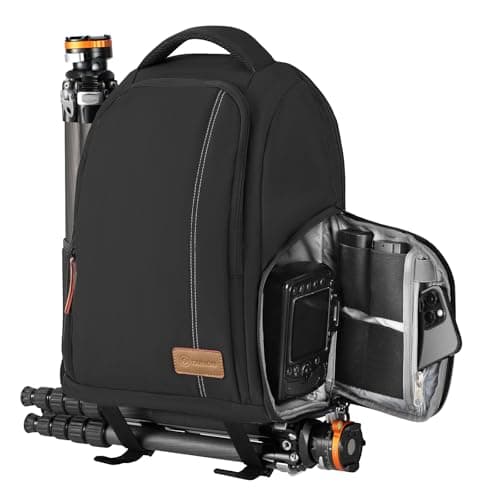 TARION Photography Camera Backpack 15L - DSLR Camera Bag Large Capacity with 15.6" Laptop Compartment Rain Cover Mirrorless Camera Case for Women...