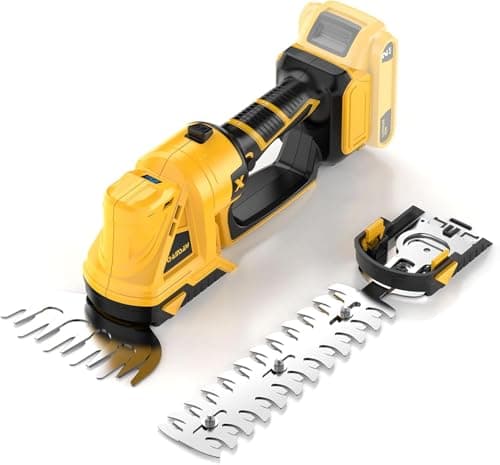 Taille-haie sans fil pour batterie Dewalt 20V MAX (sans batterie) - Taille-haie électrique Coupe-herbe, coupe-buisson et cisaille à gazon sans fil pour...