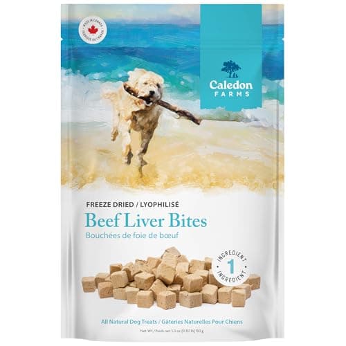 Caledon Farms Beef Liver Bites Freeze Dried 150 Grams