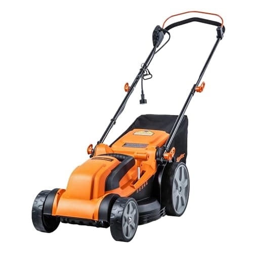 LawnMaster MEB1216K Tondeuse à gazon électrique 16 pouces 12AMP