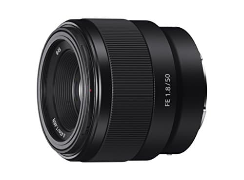 Objectif Sony Fe 50 mm F1.8 (SEL50F18F/2), noir