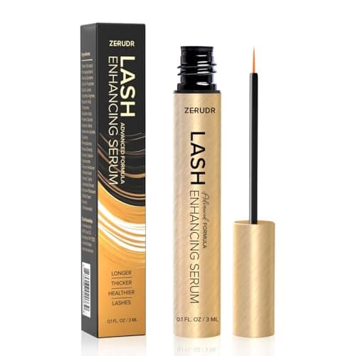 Lash Serum for Natural Eyelash Growth: Advanced Formula for Thicker, Longer & Healthier Lashes (3mL)