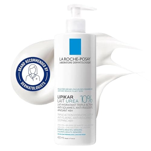 La Roche-Posay Lipikar Lait Urée 10% Lait Corporel. Pour les peaux très sèches, roucheuses et squameuses. Testé sur Peaux Sèches, Sécheresses Liées à l'Âge, Kératose Pilier,...