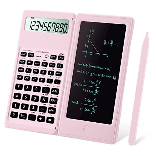 IPepul Scientific Calculators for Students, 10-Digit Large Screen, Math Calculator with Notepad, Classroom Must Haves for Middle High School...
