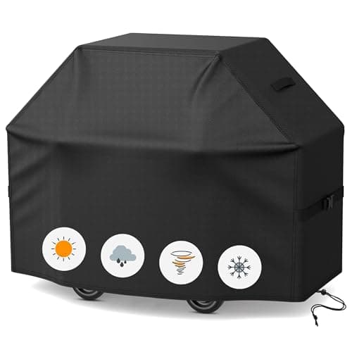 Housse de barbecue UBeesize, housse de gril à gaz de 58 pouces pour barbecue extérieur, patio, cour, housses de barbecue pour Weber Spirit E330, Genesis II E335, Napoléon,...
