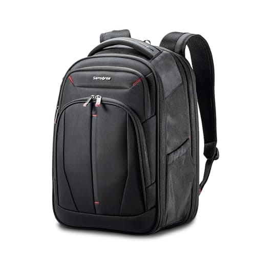 Samsonite Xenon 4 Large Expandable Backpack (15.6"), Model Number - 147329-1041, Black