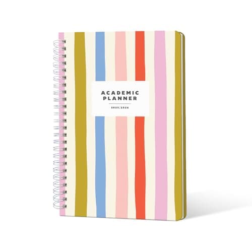 Sweetzer & Orange Academic Planner 2025-2026 – Student Planner for August 2025 to July 2026 – Weekly & Monthly Layout – Sturdy Cover & Stickers –...