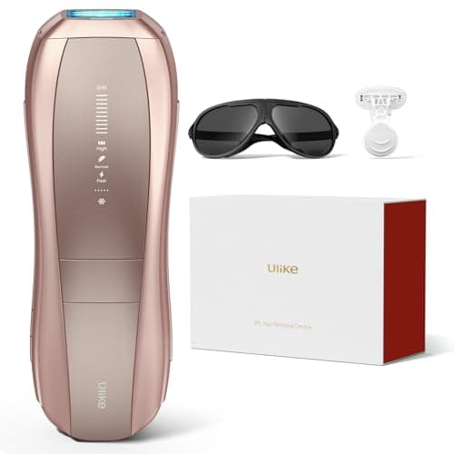Ulike Laser Hair Removal, Air 10 IPL Hair Removal for Women and Men, 65°F Ice-Cooling Contact, Dual Lights, Skin Sensor & SHR Mode* for Nearly...