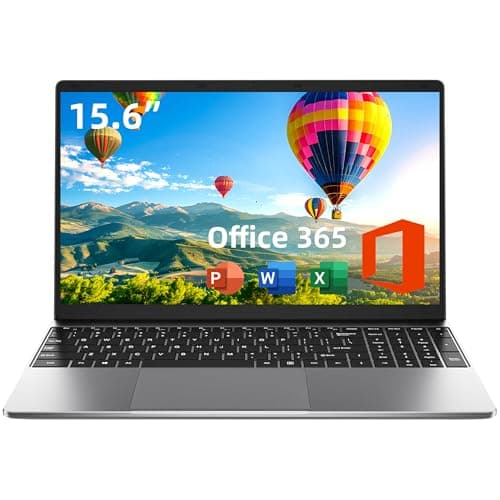 Jumper 15.6 Inch Laptop with Office 365, 4GB RAM 128GB Storage Expandable 1TB, 4 Cores Celeron, HD Display, Windows 11 Laptops Computer, BT4.2,...