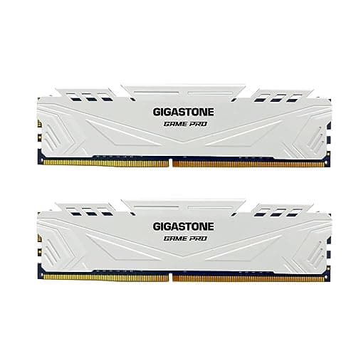 【RAM DDR4】 Kit GIGASTONE Game PRO 32 Go (2x16 Go) DDR4 3200 MHz PC4-25600 CL 16-18-18-40 Intel XMP 2.0 AMD Ryzen 1,35 V UDIMM 288 broches sans tampon non...