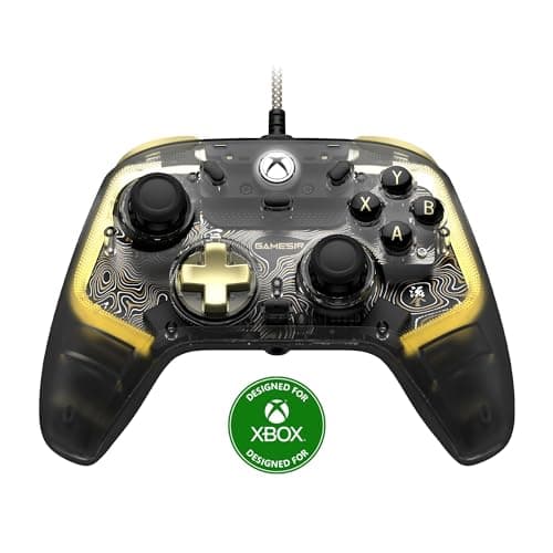 GameSir Kaleid Flux Enhanced Wired Controller for Xbox, RGB Lighting and Hall Effect Joystick, Compatible with Xbox Series X|S, Xbox One, Windows...