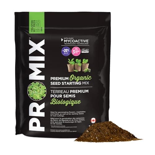Premier Horticulture 1008041RGCE Organic Seed Starter Mix, 8 Quart