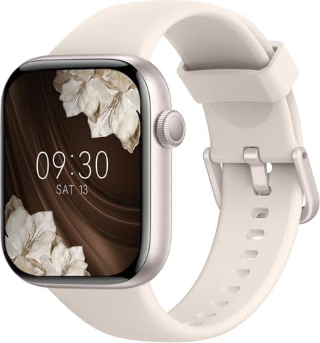 Montre intelligente pour hommes femmes, appels Bluetooth, tracker d'activité à écran tactile HD de 1,85", plus de 140 modes sportifs, moniteur de fréquence cardiaque et de sommeil, cadran DIY, IP68...