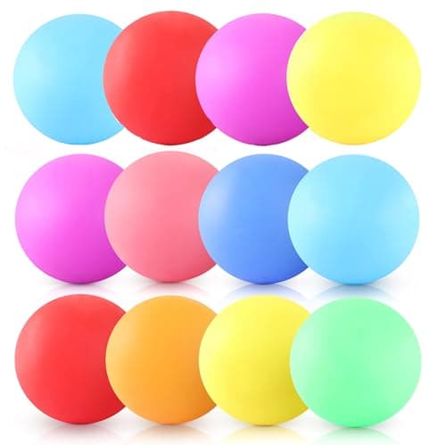 Pack de 12 balles anti-stress Kickidz à montée lente, balle extensible pour soulager le stress de l'anxiété, balle spongieuse sensorielle de thérapie des mains, jouet Fidget extensible à tirer...