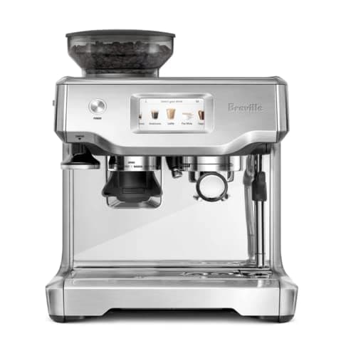 Breville la machine à expresso Barista Touch avec broyeur et mousseur à lait automatique, machine à expresso avec écran tactile et secondes de chauffe, cappuccino et latte...