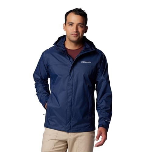 Columbia Watertight II Veste de pluie imperméable pour homme Collegiate Navy Taille M