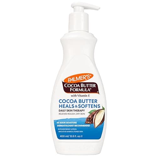 PALMER'S Lotion corporelle quotidienne pour thérapie cutanée au beurre de cacao, 13,5 fl. once
