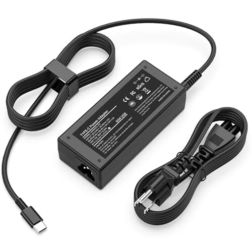 HEHALOTU 65W 45W Universal USB C Laptop Charger Compatible with HP Chromebook Dell Lenovo Acer Asus Samsung Google Computer and More USB Type C...