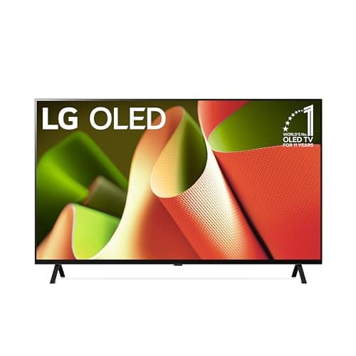 Téléviseur intelligent LG B4 OLED 4K 55 pouces - Processeur α8 AI 4K, Alexa intégré, taux de rafraîchissement de 120 Hz, HDMI 2.1, G-Sync, FreeSync, VRR, WebOS 24, Dolby Vision,...