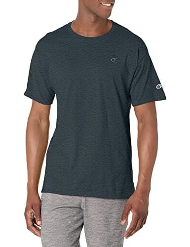 Champion Mens Classic Jersey Tee Shirt, Granite Heather, XX-Large US