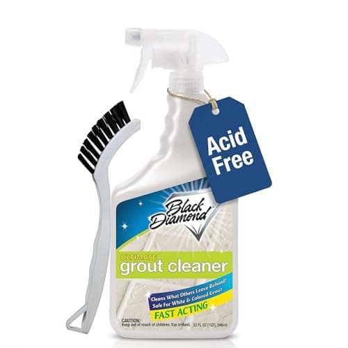 NETTOYANT DE COULIS ULTIME : Meilleur nettoyant pour coulis pour le nettoyage des carreaux et des coulis, nettoyant en profondeur et détachant sans acide pour même les coulis les plus sales,...