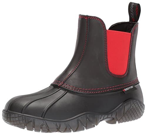 Baffin HURON W Bottines pour femme, noir/rouge, 8 M US