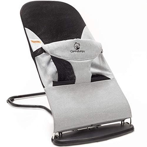 Siège gonflable ergonomique ComfyBumpy pour bébé - Étui de transport en prime - Chaise rebondissante sûre et portable avec positions réglables en hauteur - Siège gonflable pour bébé...