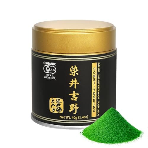 YEDOENSIS Pure Ceremonial Matcha "Somei-Yoshino" - Organic Japanese Green Tea Ceremonial Matcha Powder, JAS Certified Organic, Vegan, Gluten-Free...