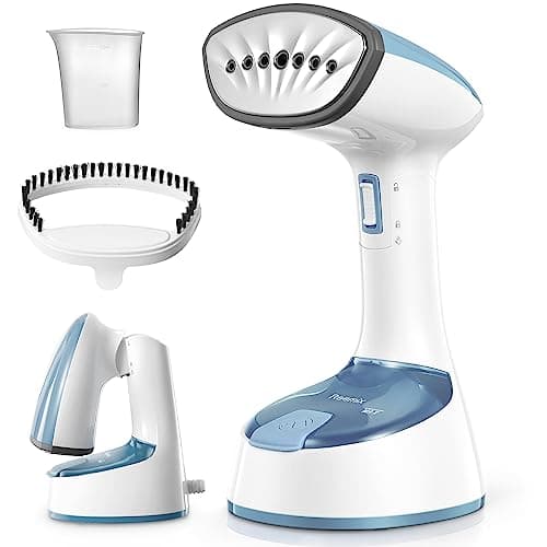 Reemix Steamer pour vêtements, défroisseur pliable 1200 W, défroisseur portatif, chauffage rapide, arrêt automatique, vapeur I...