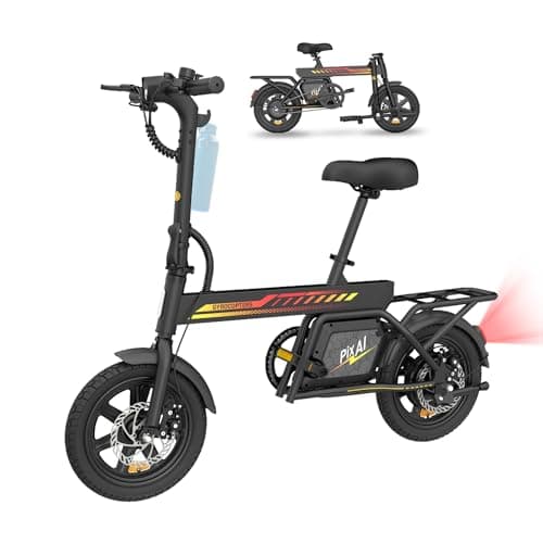 Gyrocopters PixAI 14" Electric Bike for Adults & Teens | Ebike Speed Upto 32km/hr, Upto 70km PAS Long Range | Free Smart Anti-Theft GPS Tracker,...