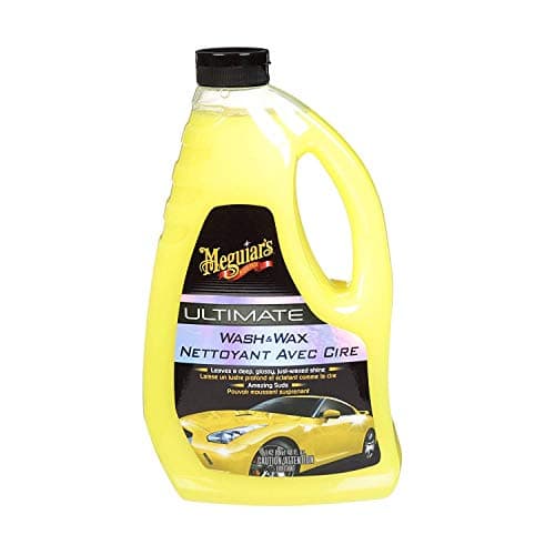 Prix le plus bas en 30 jours | Meguiar's Ultimate Car Wash & Wax - Carnauba et mélange synthétique de qualité supérieure - G17748C