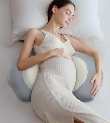 DONAMA Pregnancy Pillows for Sleeping, Memory Foam Maternity Pillow Support for Back Belly HIPS, Adjustable Travel Wedge Pillow for Pregnant Women,...
