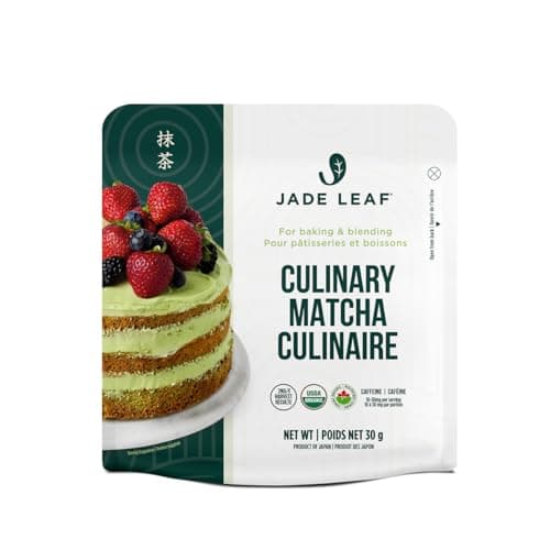 Poudre de matcha biologique Matcha Leaf Matcha - Matcha japonais non sucré - Poudre de thé vert pour lattes, smoothies et pâtisseries, sans gluten, végétalien, sans...