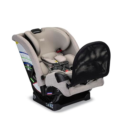 Siège d'auto tout-en-un Britax One4Life Slim, 10 ans d'utilisation, conception SpaceSaver de 44,5 cm, se transforme de siège d'auto pour bébé orienté vers l'arrière en siège d'auto pour bébé orienté vers l'avant...