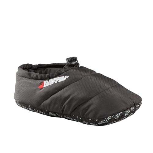 Baffin womens Cush Slippers, Black, 11 Women 9 Men US