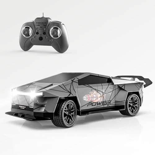 SJYN Voiture télécommandée, pick-up RC 2,4 GHz, voiture de course, jouets, batterie rechargeable, lumières, modèle de véhicule électrique, cadeaux pour enfants pour garçons/filles...