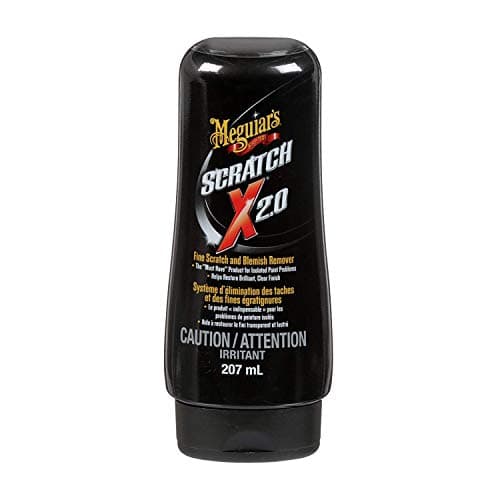 Meguiar's Car Scratch Remover ScratchX 2.0 - Dissolvant de tourbillon et réparation pour peinture de voiture - G10307C