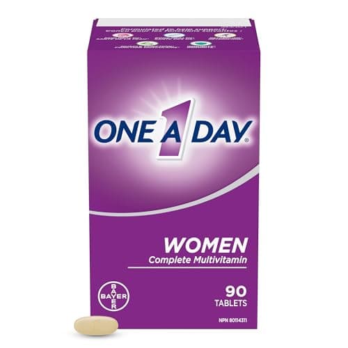 Multivitamine une par jour pour les femmes - Vitamines quotidiennes pour les femmes - Multivitamines pour femmes avec vitamine A, vitamine C, vitamine D et zinc pour le système immunitaire...