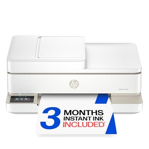 HP Envy 6555 Wireless All in One Color Inkjet Printer, Print, Scan, Copy, Duplex Printing Best-for-Home, 3 Month Trial of Instant Ink Included,...