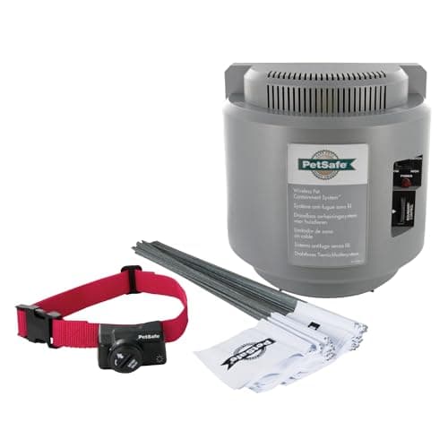 Système de confinement sans fil PetSafe, limite sécurisée de 2 023 mètres carrés pour un nombre illimité de chiens