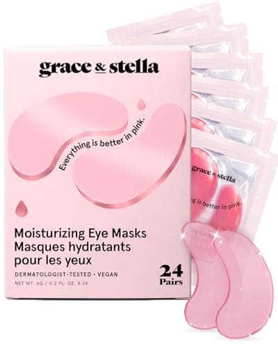 grace & stella Award Winning Under Eye Mask - Gifts for Her - Birthday Gifts for Women - Gel Eye Patches for Dark Circles, Puffy Eyes, Wrinkles,...
