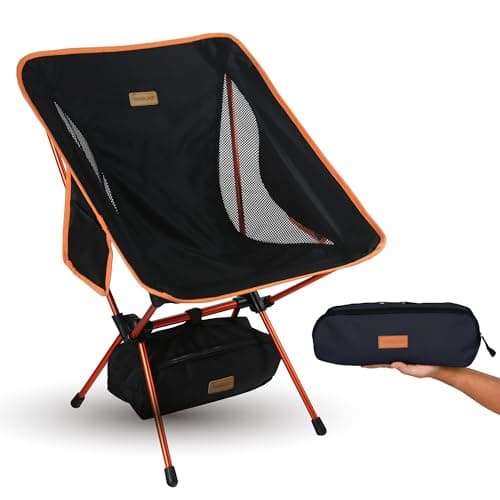 TREKOLOGY YIZI GO Ultralight Portable Camping Chairs for Adults - Compact & Lightweight for Outdoor Adventures, Hiking, Backpacking – Comfortable &...