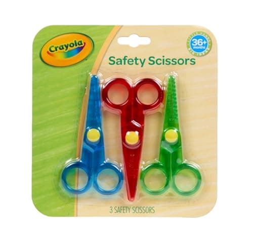 Crayola Mes premiers ciseaux de sécurité à 3 unités