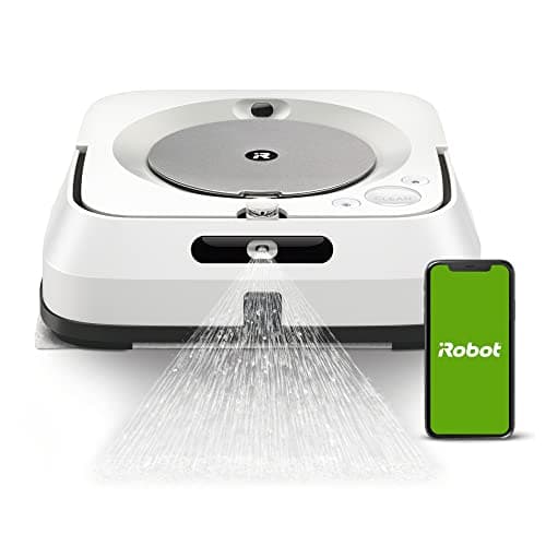 iRobot Braava Jet M6 (6110) Ultimate Robot Mop - Wi-Fi connecté, jet de précision, cartographie intelligente, fonctionne avec Alexa, idéal pour plusieurs pièces,...
