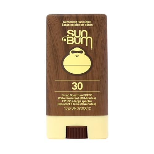 Sun Bum Premium Crème Solaire Visage Stick, SPF 30, Protection UVA/UVB à Large Spectre, Sans Paraben, Sans Gluten, Sans Huile, 13 g (Pack de 1)