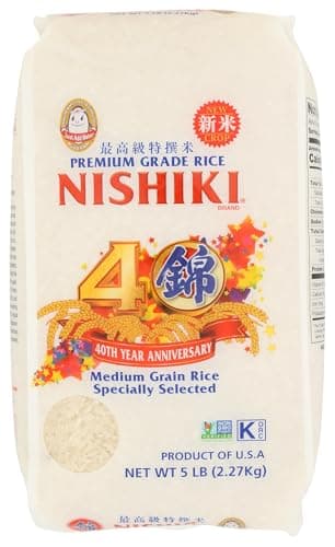 Nishiki Medium Grain Rice, 5 lb