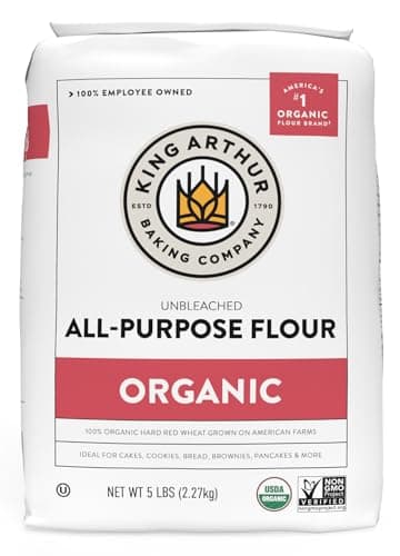 King Arthur Farine artisanale biologique tout usage, 2,3 kg par King Arthur Flour