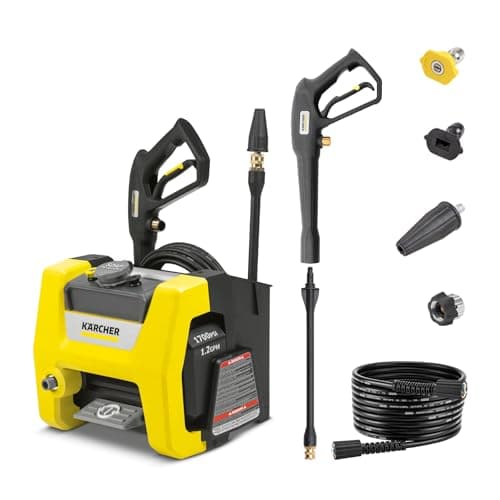 Karcher K1700 Cube Nettoyeur haute pression électrique 1700 PSI TruPressure, garantie 3 ans, buse turbo incluse
