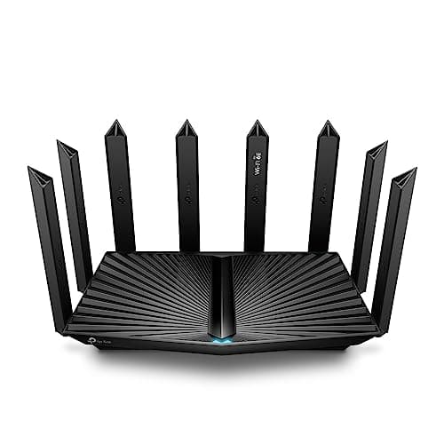 TP-Link AXE7800 Tri-Band Wi-Fi 6E Router (Archer AXE95) - 8-Stream 2.5G Multi-Gigabit Router, Dual WAN Ports (2.5G+1G), 1.7GHz Quad-Core CPU, VPN,...