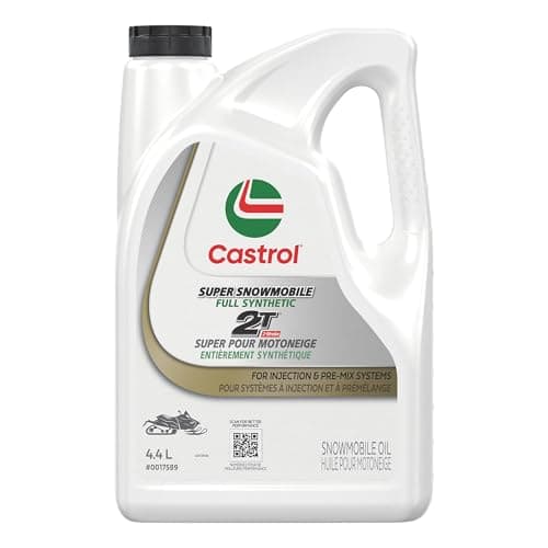 Castrol 2T Stroke Snowmobile Full Synthetic Oil 4.4L